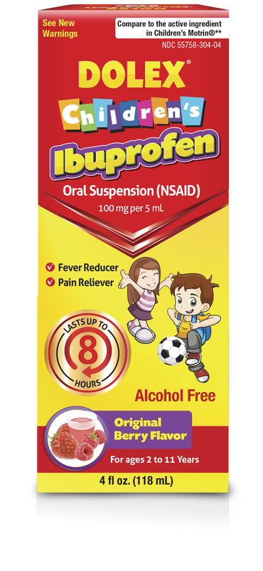 Dolex® Suspensión Oral De Ibuprofeno Para Niños 4 Fl Oz